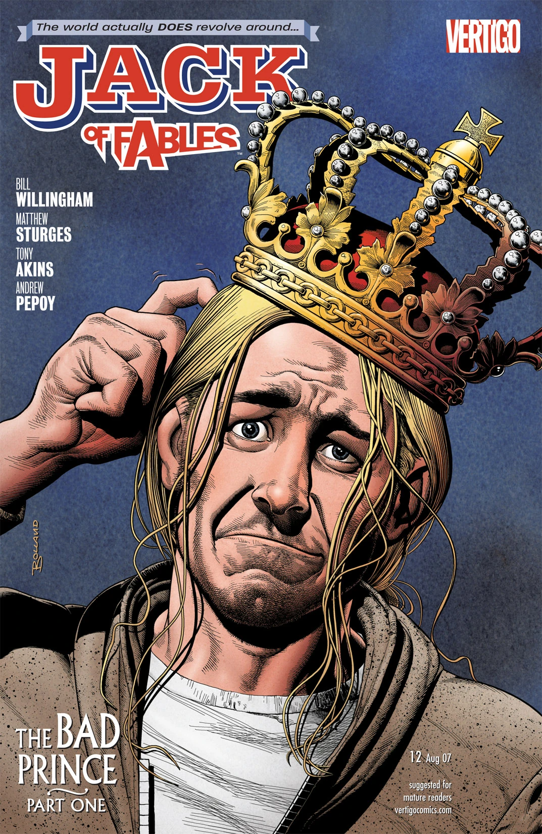 Jack of Fables #12 (DC, 2007 — Cover A) cover